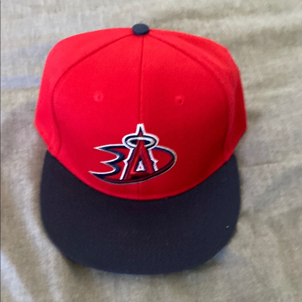Red and Black Baseball Cap